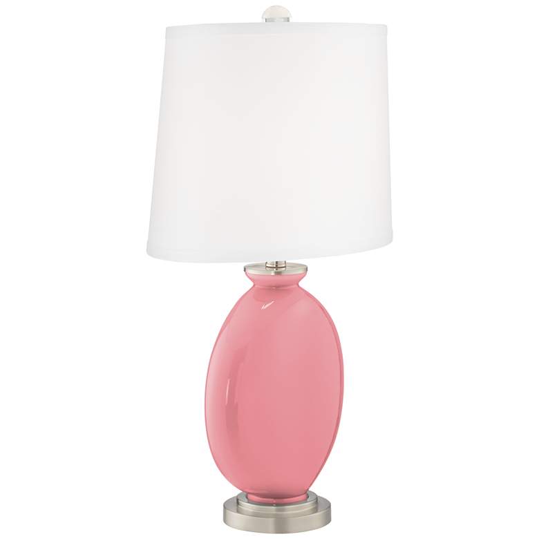 Image 3 Color Plus Carrie 26 1/2 inch Modern Haute Pink Table Lamps Set of 2 more views