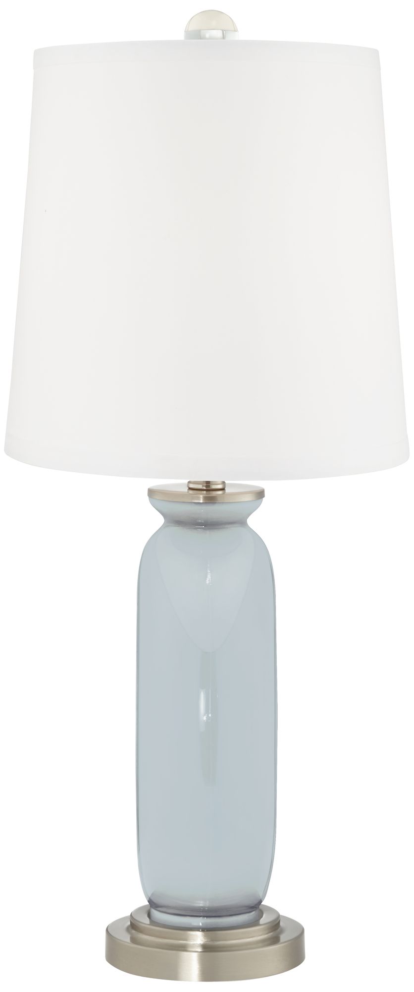 Image 4 Color Plus Carrie 26 1/2" Modern Take Five Blue Table Lamps Set of 2 more views