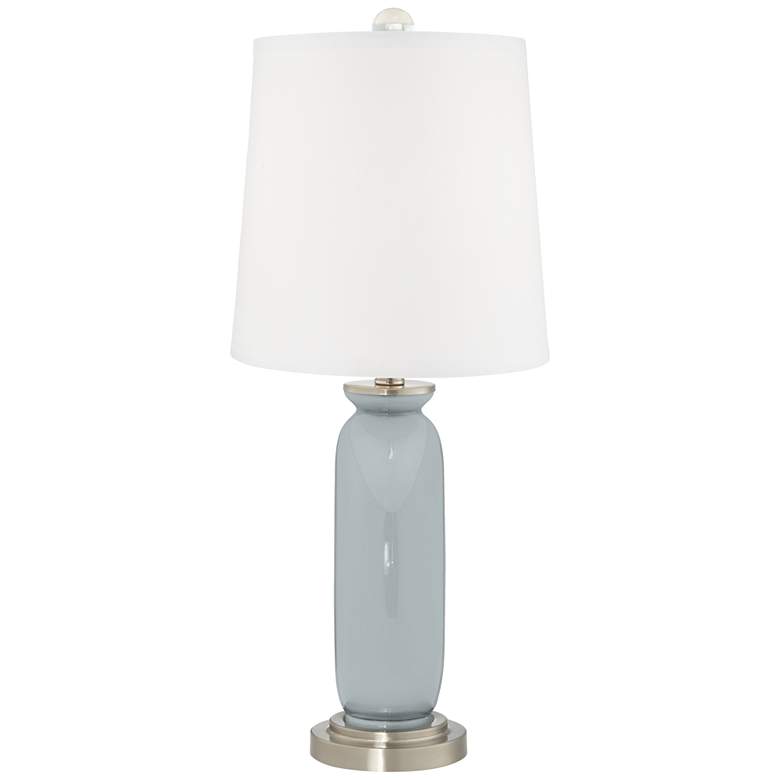 Image 4 Color Plus Carrie 26 1/2" Modern Uncertain Gray Table Lamps Set of 2 more views