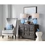 5_Color Plus Carrie 26 1/2" Placid Blue Table Lamps Set of 2 more views