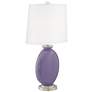Color Plus Carrie 26 1/2" Purple Haze Table Lamps Set of 2