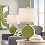 Thumbnail1 of Color Plus Carrie 26 1/2" Rural Green Table Lamps Set of 2