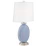3_Color Plus Carrie 26 1/2" Sky Blue Table Lamp Set of 2 more views