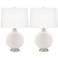 Color Plus Carrie 26 1/2" Smart White Table Lamps Set of 2