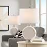1_Color Plus Carrie 26 1/2" Steamed Milk White Table Lamps Set of 2