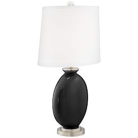 Image3 of Color Plus Carrie 26 1/2" Tricorn Black Table Lamps Set of 2 more views