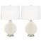 Color Plus Carrie 26 1/2" West Highland White Table Lamps Set of 2