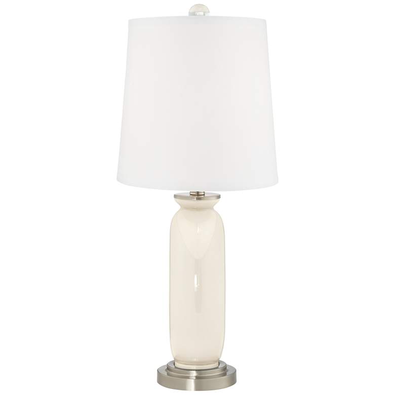 Image 4 Color Plus Carrie 26 1/2" West Highland White Table Lamps Set of 2 more views