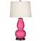 Color Plus Double Gourd 28 3/4" Blossom Pink Table Lamp