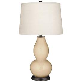 Image3 of Color Plus Double Gourd 28 3/4" Colonial Tan Table Lamp