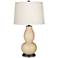 Color Plus Double Gourd 28 3/4" Colonial Tan Table Lamp