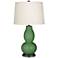 Color Plus Double Gourd 28 3/4" Garden Grove Green Table Lamp