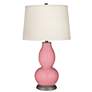 2_Color Plus Double Gourd 28 3/4" High Haute Pink Table Lamp