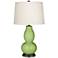 Color Plus Double Gourd 28 3/4" Lime Rickey Green Table Lamp