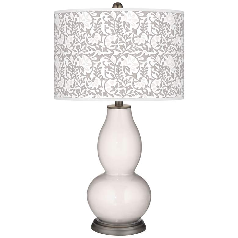 Image 1 Color Plus Double Gourd 29 1/2" Gardenia Smart White Table Lamp