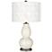 Color Plus Double Gourd 29 1/2" Gardenia West Highland White Lamp