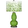 Color Plus Double Gourd 29 1/2" Mosaic and Rosemary Green Table Lamp