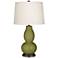 Color Plus Double Gourd Modern Rural Green Table Lamp