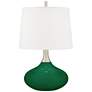 Color Plus Felix 24" Greens Modern Table Lamp