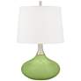 Color Plus Felix 24" High Lime Rickey Green Modern Table Lamp