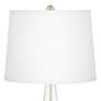 Color Plus Gillan 28" Clear Glass Fillable Table Lamp