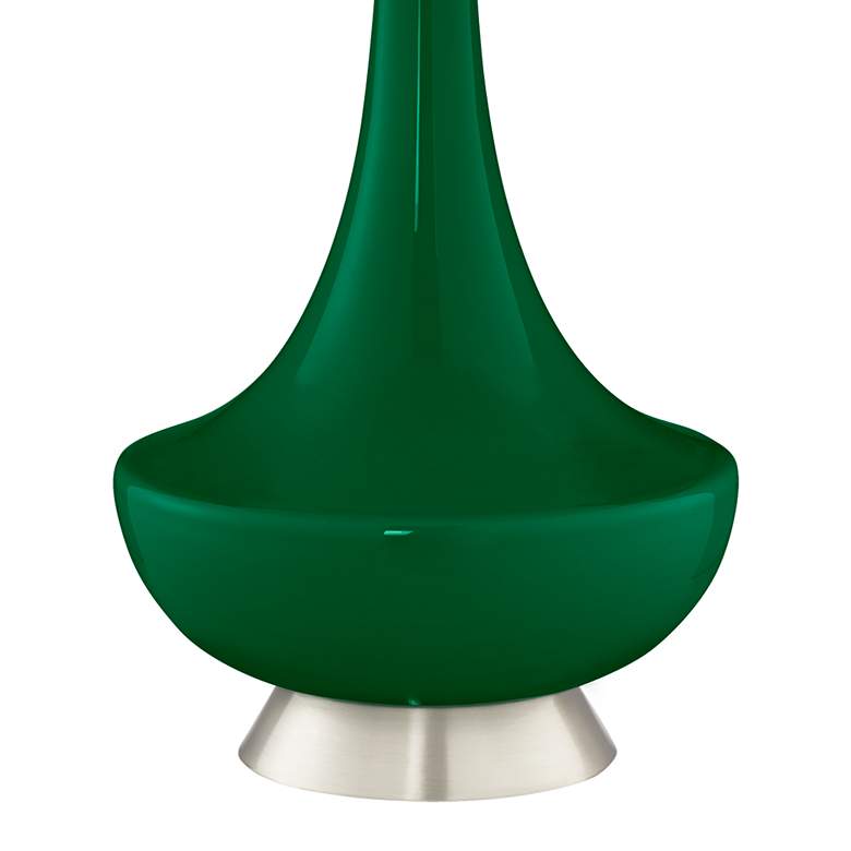 Image 5 Color Plus Gillan 28" Modern Glass Greens Table Lamp more views