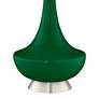 Color Plus Gillan 28" Modern Glass Greens Table Lamp
