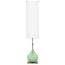 Image1 of Color Plus Jule 62" Flower Stem Green Modern Floor Lamp
