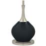 Color Plus Jule 62" High Black of Night Modern Glass Floor Lamp