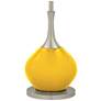 Color Plus Jule 62" High Citrus Yellow Modern Floor Lamp