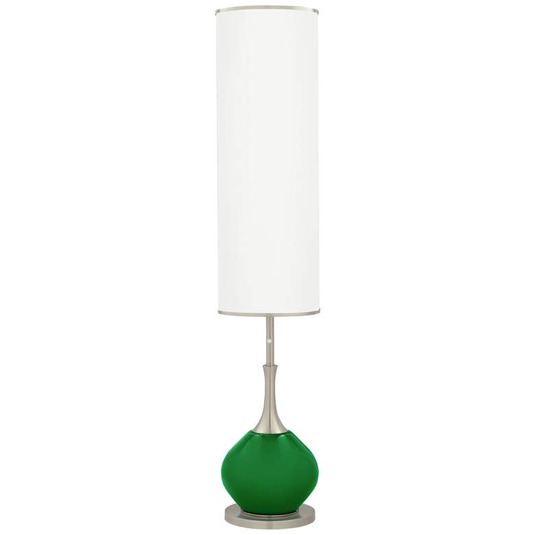 Image 1 Color Plus Jule 62 inch High Envy Green Modern Floor Lamp
