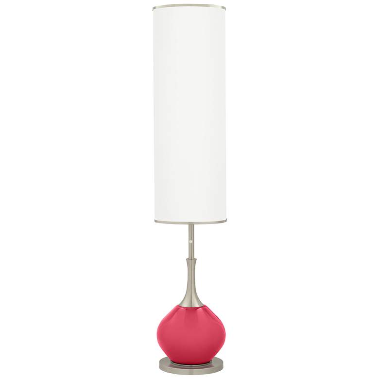 Image 1 Color Plus Jule 62 inch High Eros Pink Modern Floor Lamp