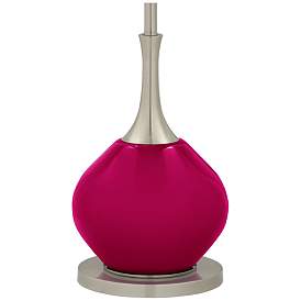 Image4 of Color Plus Jule 62" High French Burgundy Red Modern Floor Lamp more views