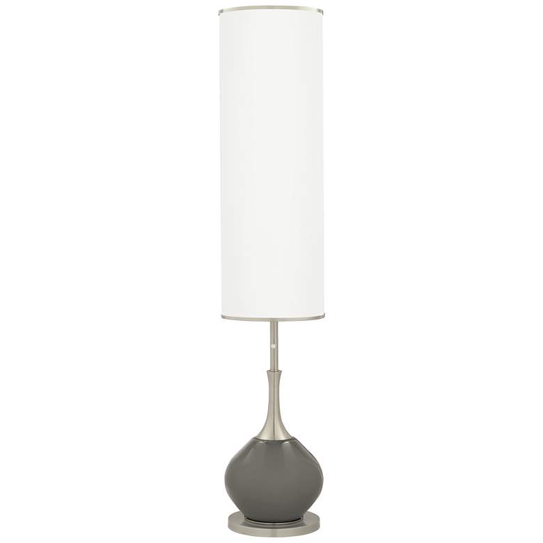Image 1 Color Plus Jule 62 inch High Gauntlet Gray Modern Floor Lamp