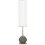 Color Plus Jule 62" High Gauntlet Gray Modern Floor Lamp