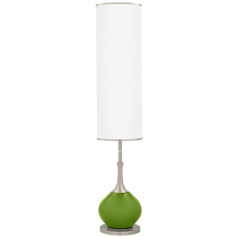 Image 1 Color Plus Jule 62" High Gecko Green Modern Floor Lamp