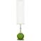 Color Plus Jule 62" High Gecko Green Modern Floor Lamp