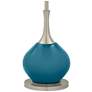 Color Plus Jule 62" High Great Falls Blue Modern Floor Lamp