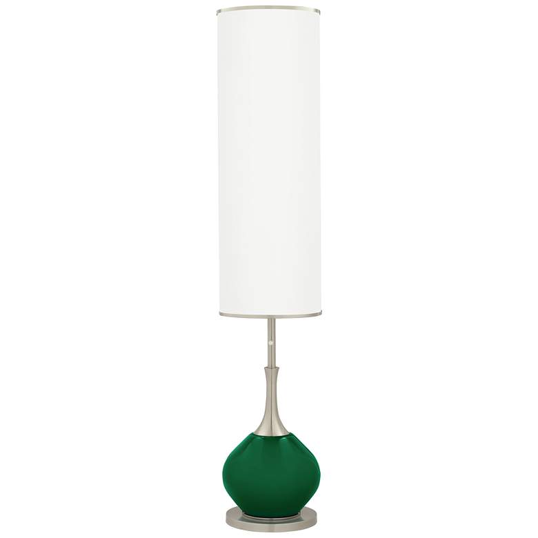 Image 1 Color Plus Jule 62 inch High Greens Modern Floor Lamp