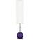 Color Plus Jule 62" High Izmir Purple Modern Floor Lamp