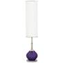 Color Plus Jule 62" High Izmir Purple Modern Floor Lamp