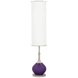 Image1 of Color Plus Jule 62" High Modern Acai Purple Floor Lamp