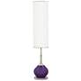Color Plus Jule 62" High Modern Acai Purple Floor Lamp