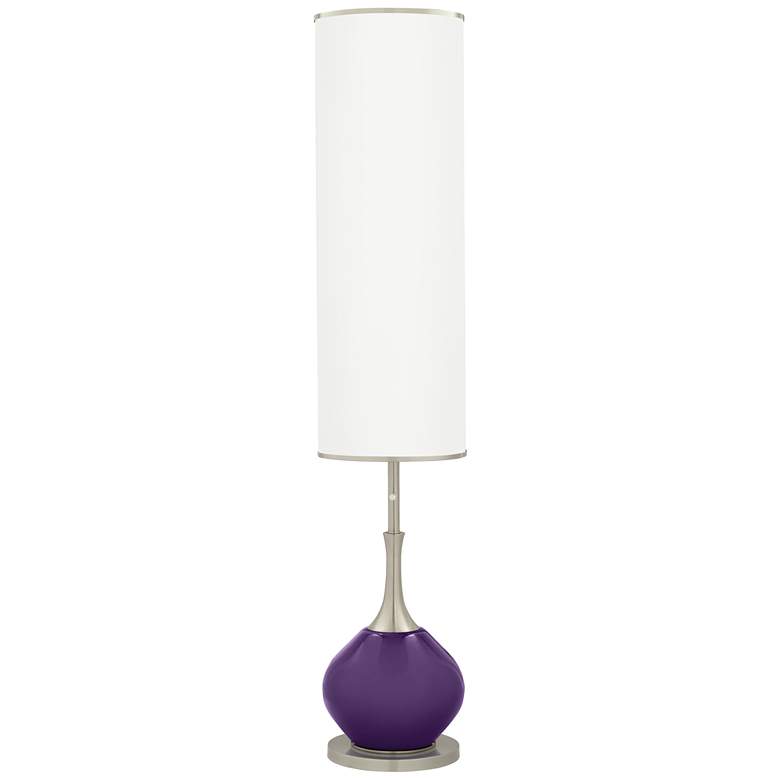 Image 1 Color Plus Jule 62" High Modern Acai Purple Floor Lamp