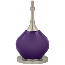 Image4 of Color Plus Jule 62" High Modern Acai Purple Floor Lamp more views