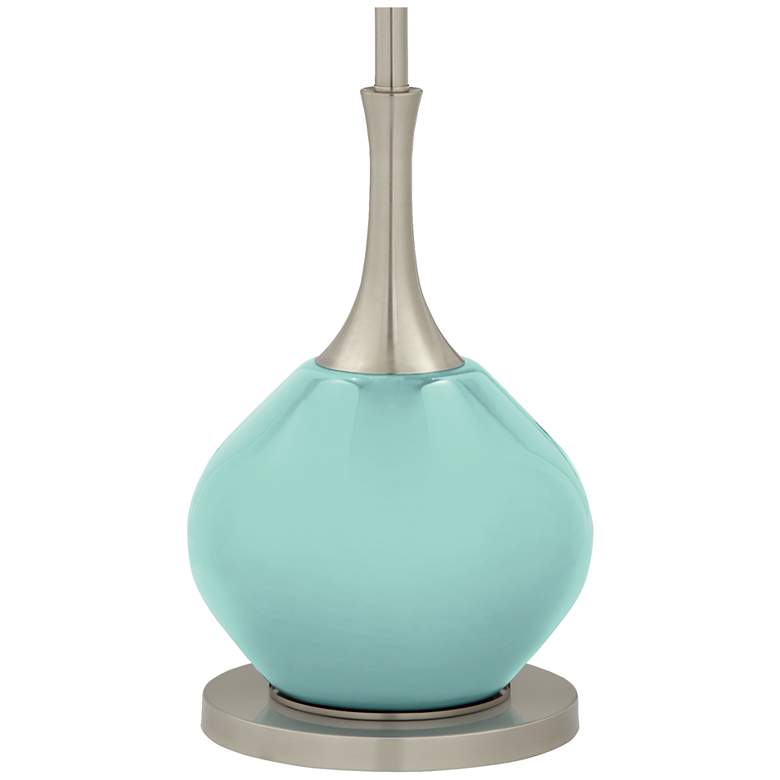 Image 4 Color Plus Jule 62 inch High Modern Cay Blue Floor Lamp more views