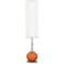 Color Plus Jule 62" High Modern Celosia Orange Floor Lamp