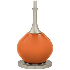 Image4 of Color Plus Jule 62" High Modern Celosia Orange Floor Lamp more views