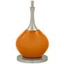 Color Plus Jule 62" High Modern Cinnamon Spice Brown Floor Lamp