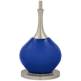 Image4 of Color Plus Jule 62" High Modern Dazzling Blue Floor Lamp more views